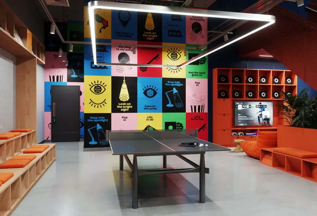 social hub cafe